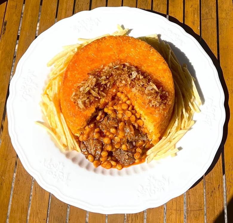 ته چین قیمه